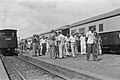 C1413 locomotive shunting at Purwokerto station