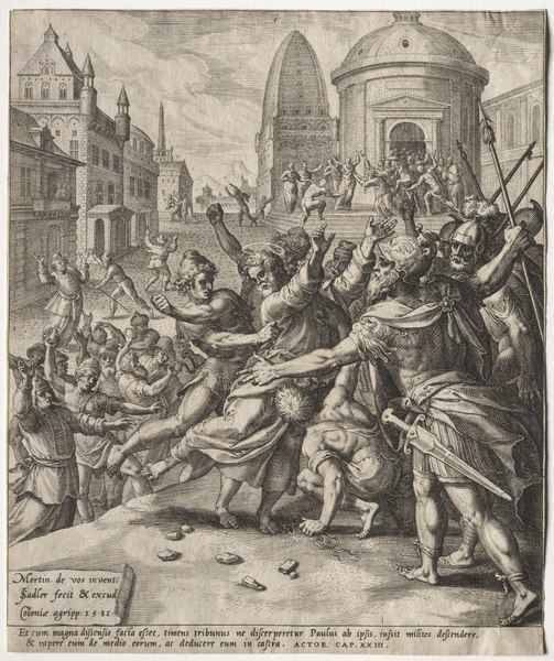 File:Jan I Sadeler - The Arrest of St. Paul - 1960.127 - Cleveland Museum of Art.tif