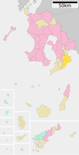 肝付町位置図