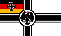 Entwurf der Reichskriegsflagge vom 14. September 1920