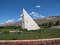 Orologio solare in un punto del tropico di Capricorno nella Provincia di Jujuy, Argentina