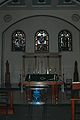 St Peter's Walworth, interior looking east, 1822–23