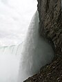 view to the Horseshoe Falls from below ("Journey behind the falls")