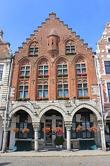 Photo d'un immeuble sur la Grand-Place d'Arras.