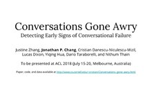 PDF of "Conversations Gone Awry" with first page depicted