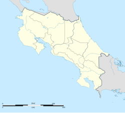 Zarcero district location in Costa Rica