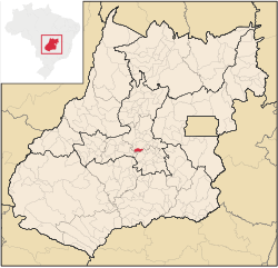 Localização de Caturaí em Goiás