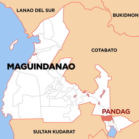 Mapa a pakabirukan ti Pandag