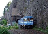 Stadsgårdstunneln var Sveriges längsta järnvägstunnel.