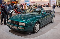 The 1993 Volkswagen Corrado Cabriolet concept