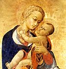 Madonna oleh Sassetta, Cortona, Tempera pada kayu, 1435