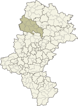 Location within the voivodeship