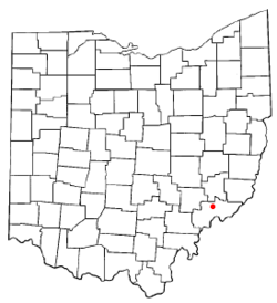 Location of Lowell, Ohio