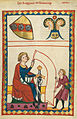 Codex Manesse zwischen 1305 und 1315: Burggraf von Riedenburg