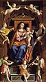 Workshop of Bernardino Luini: Madonna and Child Enthroned with Angels, Brooklyn Museum