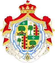 Coat of arms of Esperanza Aguirre, Grandee of Spain