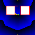 Expansion in progress. Yellow indicates nodes marked RAISE, green indicates nodes marked LOWER.