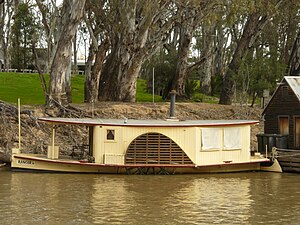 PS Ranger at Echuca.