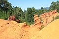 Sentier des ocres, Roussillon, France