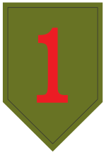 Insignia of the 1st Infantry Division (United States), nicknamed The Big Red One