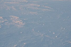 コンコルディア基地(Concordia Station)の近くで撮影された雪まりも