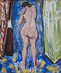 Alfred Maurer's Standing Female Nude (1927-1928) is part of the museum's collection