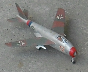 Model Messerschmittu P. 1101