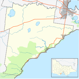 Deans Marsh is located in Surf Coast Shire