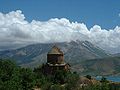 The Armenian Cathedral of the Holy Cross (10th c.) on Akdamar Island