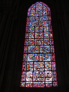 Window of the Passion, disambulatory, Bay 10 (13th c.) (multiple-click to see details)