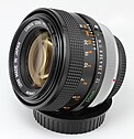 55 mm f/1.2 S.S.C., breech ring version 2 (black nose, green o)