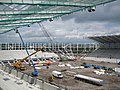 Cardiff City Stadium pendant sa construction