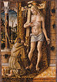 Saint Francis and Christ by arlo Crivelli