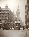 Image 23Cheapside pictured in 1909, with the church of St Mary-le-Bow in the background (from History of London)