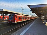 A Class 425 (1999) train leaving Hauptbahnhof towards Neustadt (Aisch)