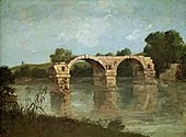 Pont Ambroix Languedoc, 1857