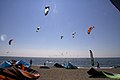 Regata di kitesurf alla LNI di Ostia