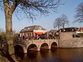 Pont fortificat a l'entrada