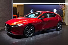 Een Mazda 3 in 2019