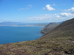 Blick vom Drung Hill auf die Dingle Bay