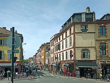 La rue de la République.