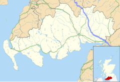 Lockerbie is located in Dumfries and Galloway