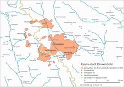 Territorium der Reichsstadt Dinkelsbühl (1789)