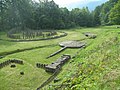 Image 47The sanctuaries in the ruined Sarmizegetusa Regia, the capital of ancient Dacia (from History of Romania)