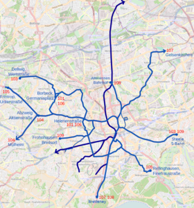 Image illustrative de l’article Tramway d'Essen