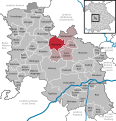 Geografische Lage im Landkreis Donau-Ries