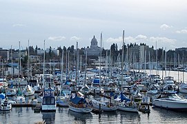 El Capitolio desde Budd Bay