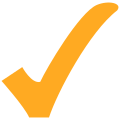 File:Orange check.svg