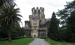 Skyline of Gatica (Vizcaya)