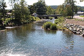 Fishing Creek looking downstream from the Benton Dam.JPG